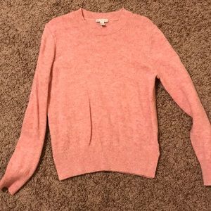 Pink Lambswool Sweater